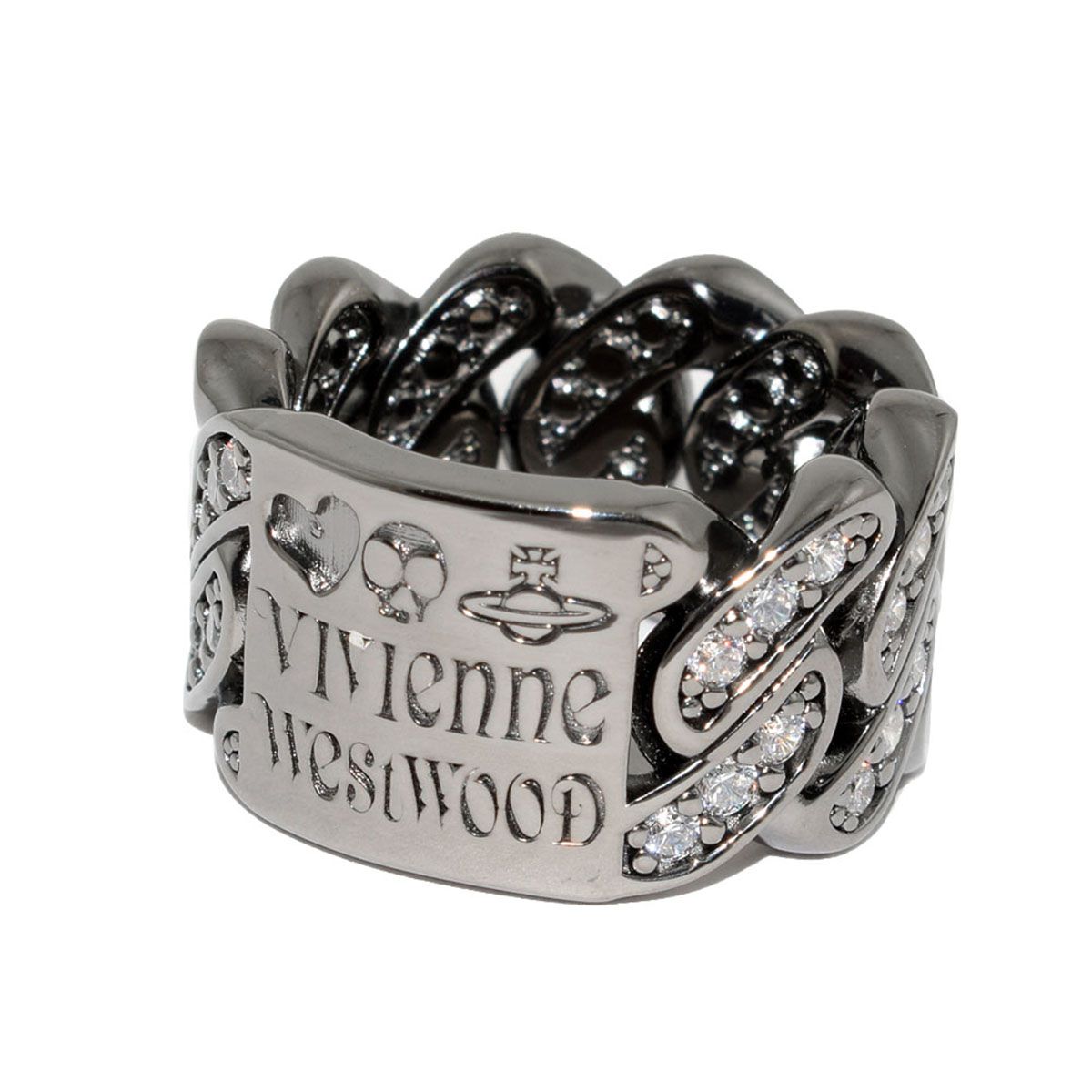 ヴィヴィアン ウエストウッド Vivienne Westwood 指輪 リング ROY RING アクセサリー ガンメタル ギフト プレゼント クリスマス 誕生日 6
