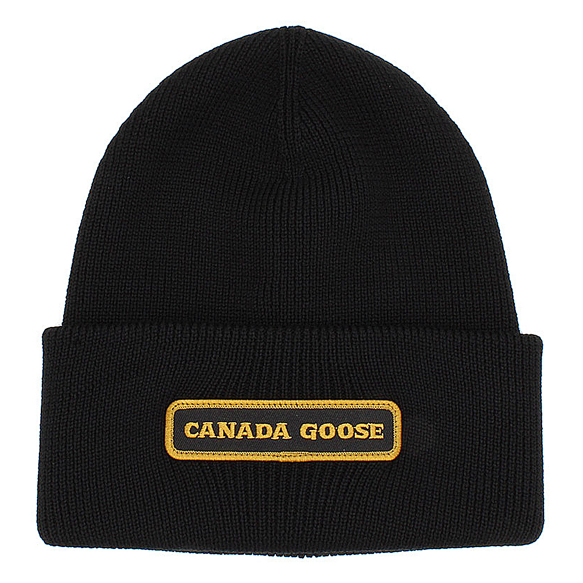 カナダグース CANADA GOOSE 帽子 ニット帽 5023M 61 メンズ レディース ブラック ウール ニット帽 ニット ワッチ ビーニー 帽子 防寒 ブ