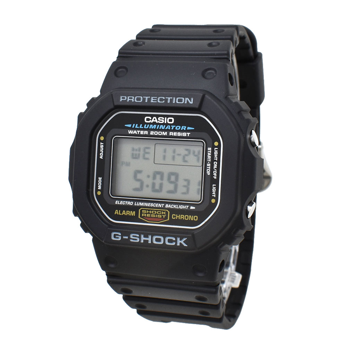カシオ CASIO 腕時計 G-SHOCK Gショック DW5600E1V DIGITAL SERIES デジタル メンズ ウォッチ ブラック 海外正規品腕時計 時計 ブランド