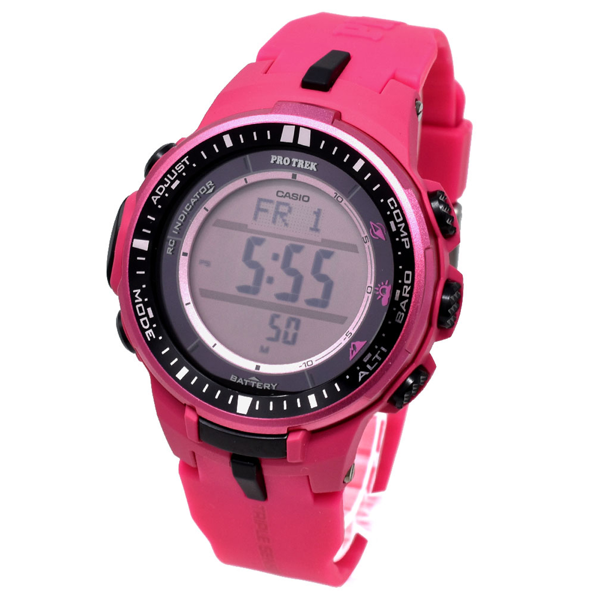 カシオ CASIO 腕時計 PROTREK プロトレック/パスファインダー PRW-3000-4B デジタル時計 電波ソーラー メンズ ウォッチ 海外正規品腕時計