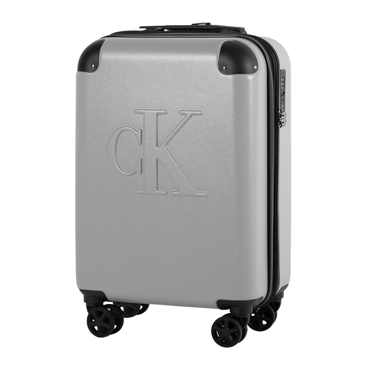 カルバンクライン Calvin Klein バッグ スーツケース キャリーケース LH118LN3 HGR 小型 35L TSAロック レディース メンズ グレー スーツ