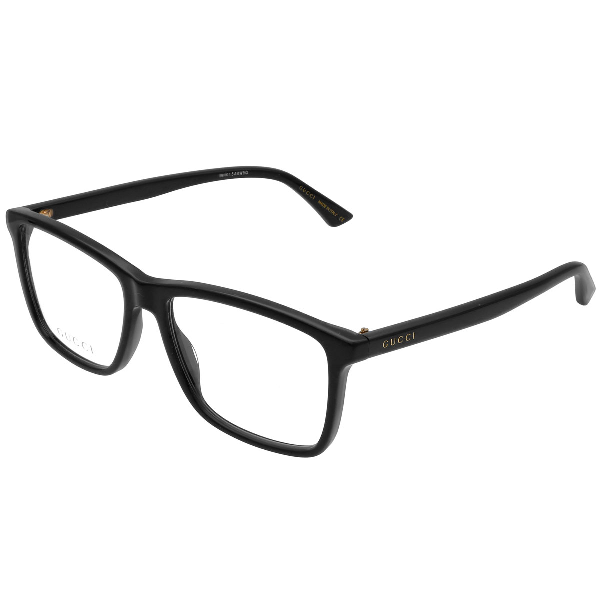 グッチ GUCCI オプティカルフレーム メガネ フレーム GG0407O-001 眼鏡 スクエア型 フレームのみ メンズ ブラックメガネフレーム ブラン