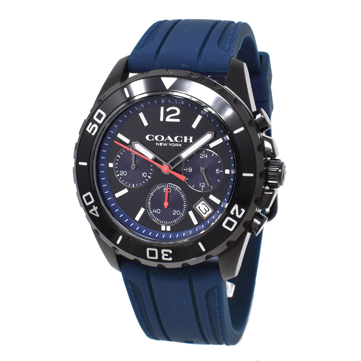 コーチ COACH 腕時計 14602566 KENT ケント アナログ 時計 メンズ ウォッチ ネイビー クオーツ 海外正規品腕時計 時計 ブランド 人気 プ