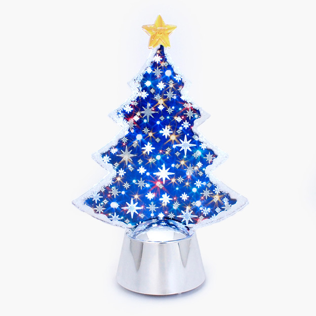 クリスマスツリー フラッシングライト クリスマス 卓上 飾り オーナメント 置物 おしゃれ オシャレ LED イルミネーションライト 室内用