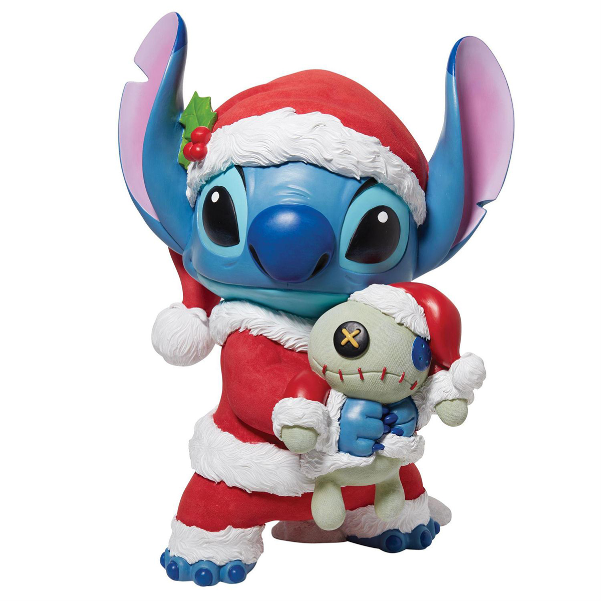 ディズニーショーケース Disney Showcase サンタ スティッチ ビッグフィギュア 置物 6010734 リロ アンド スティッチ クリスマス ディズ