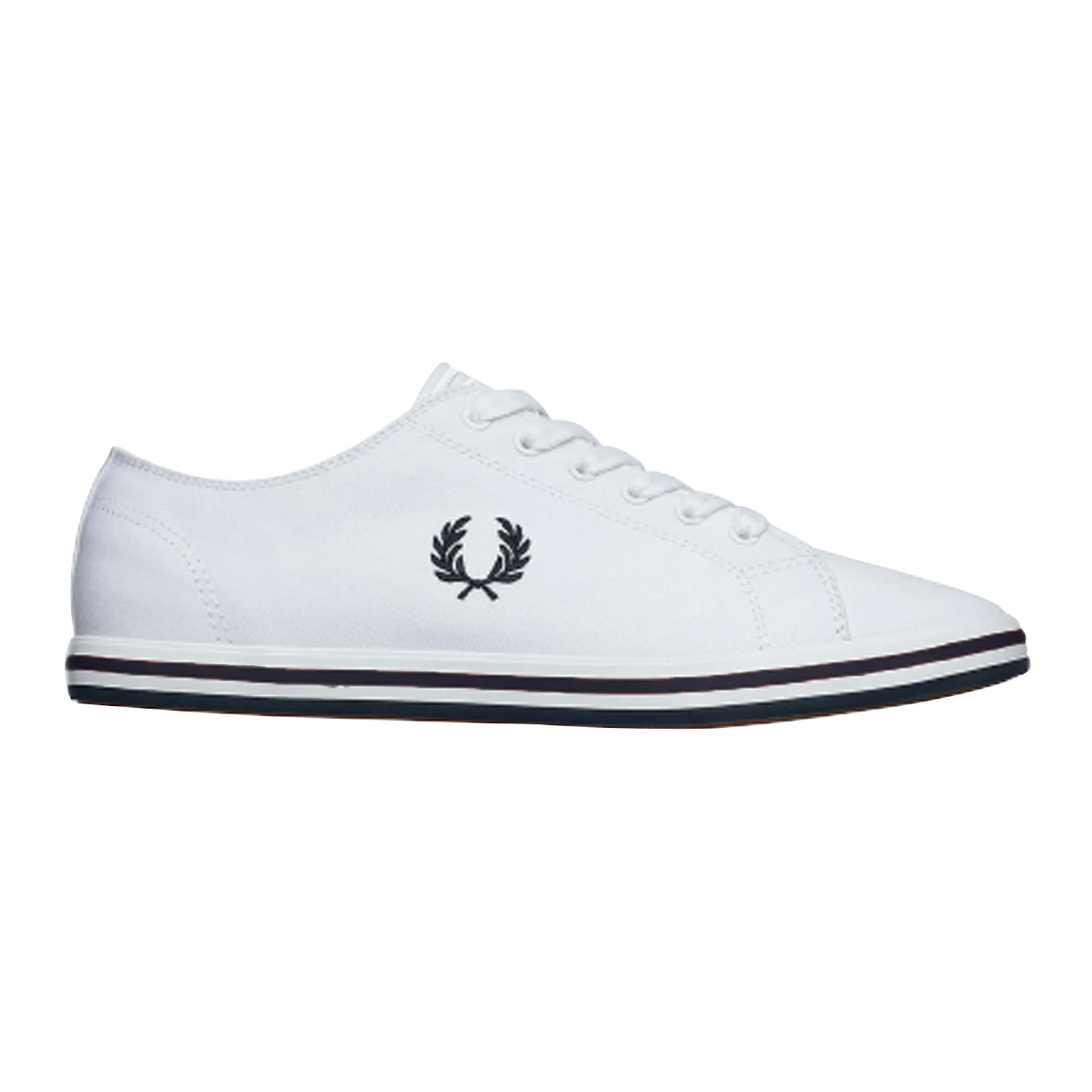 フレッドペリー FRED PERRY スニーカー ローカット シューズ 靴 キングストン ツイル B7259 567 メンズ ホワイト+ネイビー 新品 靴 ブラ