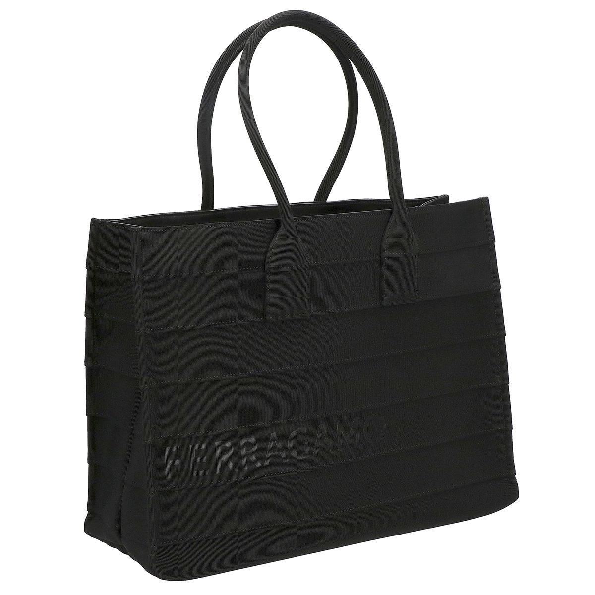 フェラガモ Ferragamo バッグ トートバッグ ポーチ付き 213985 765607 レディース ブラック トート 人気 ブランド 使いやすい プレゼント