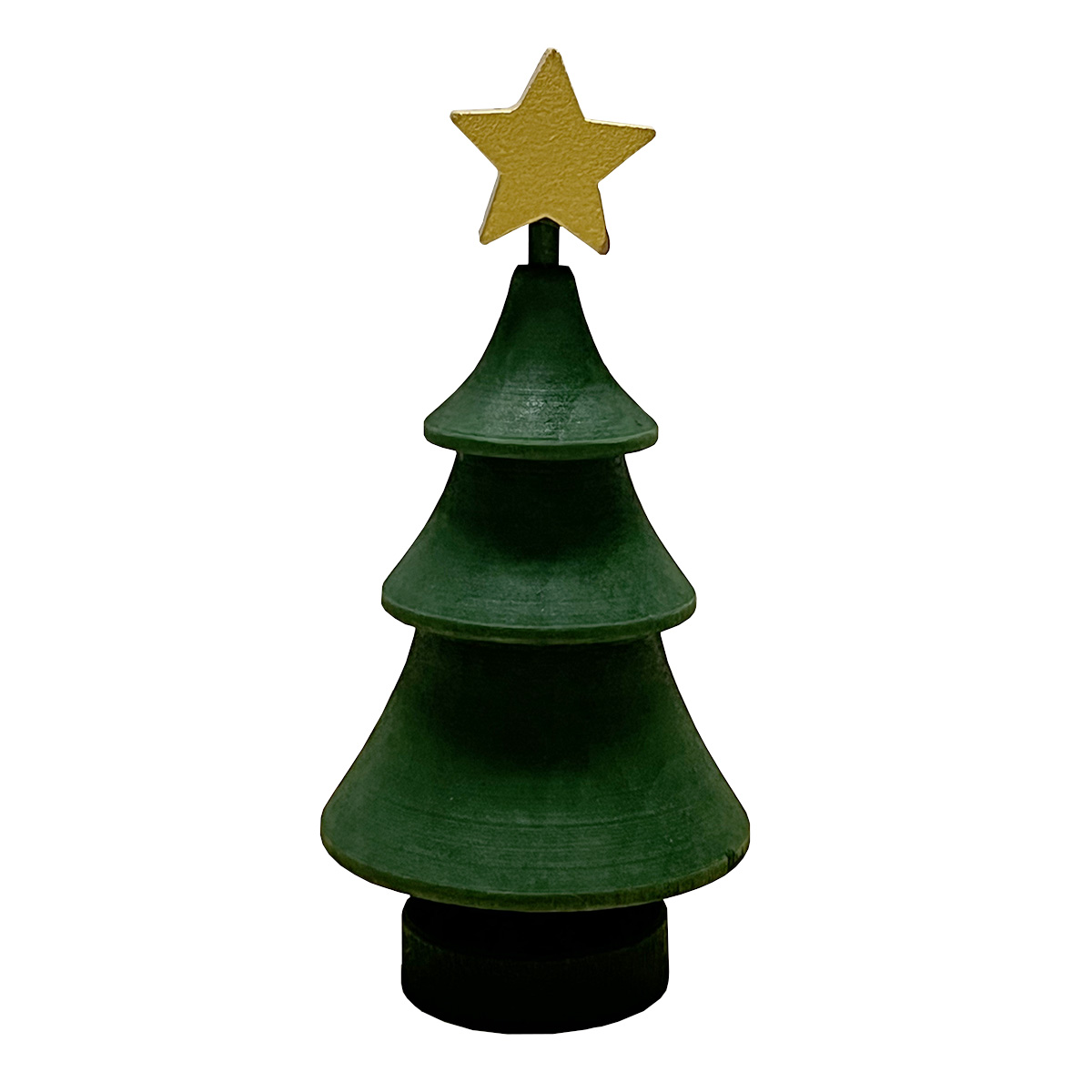 ラッセントレー Larssons tra 木製ツリー 44849-1401 グリーン ゴールド スタークリスマス 置物 ツリー 木製 飾り プレゼント 北欧雑貨ク